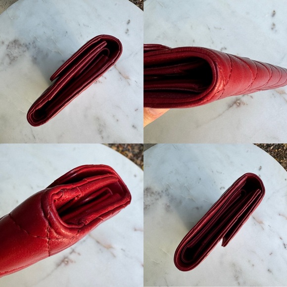 SOLD Chanel Quilted Lambskin Long Wallet - Picture 11 of 16